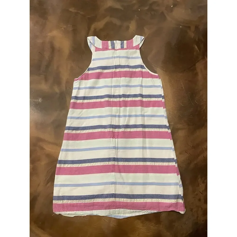 Gymboree Dress Size 8 lined Desert Dreams 2015 Sparkle Stripe beach